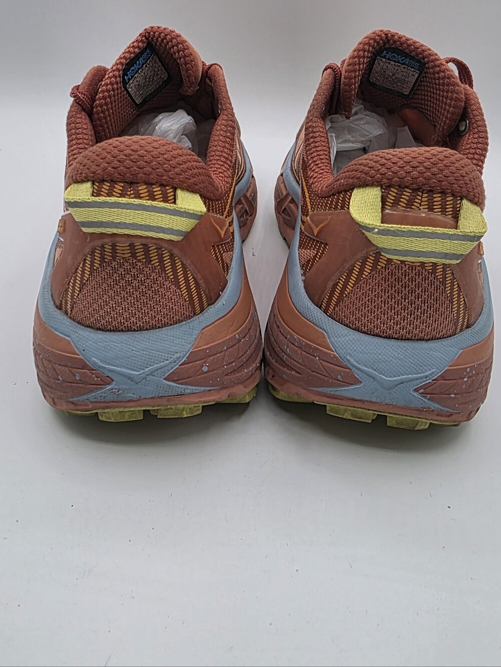 HOKA Mafate Speed 2 Baked Clay Orange Size 9 Sneakers Shoes Running Workout - Picture 12 of 16